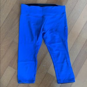 Reversible lululemon yoga Capri leggings